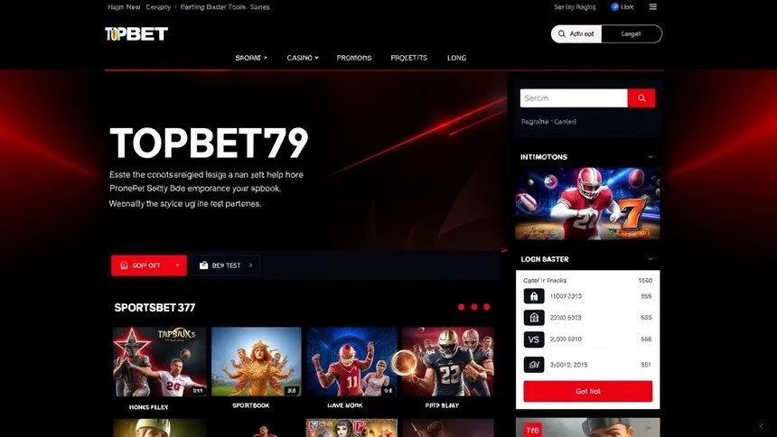 Giao diện TOPBET379 Giao diện TOPBET379